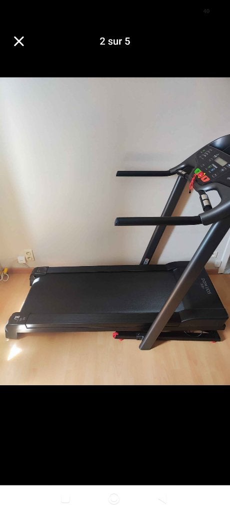 Tapis de course  Domyos, Sports & Fitness, Enlèvement, Comme neuf, Dos, Tapis roulant