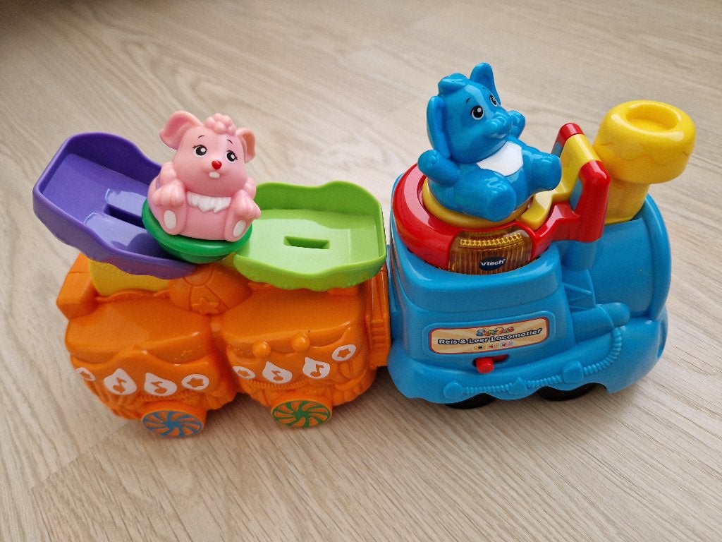 Locomotief Vtech, Kinderen en Baby's, Ophalen of Verzenden, Zo goed als nieuw, 2 tot 4 jaar