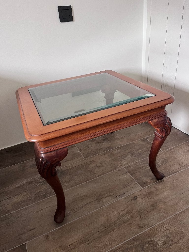 2 Tables de salon, 65cm sur 65 cm, identiques., 50 à 100 cm, Carré, Enlèvement, Utilisé