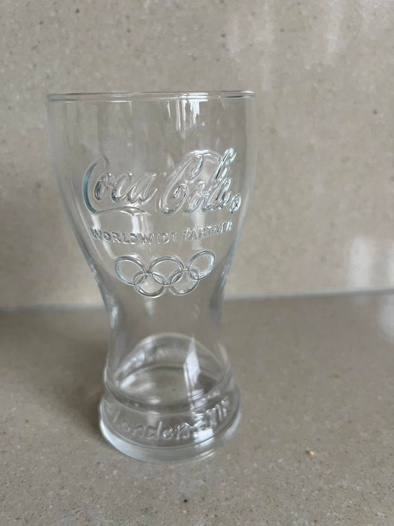 Verre à Coca-Cola des Jeux Olympiques de Londres 2012, Envoi, Comme neuf, Verre à soda