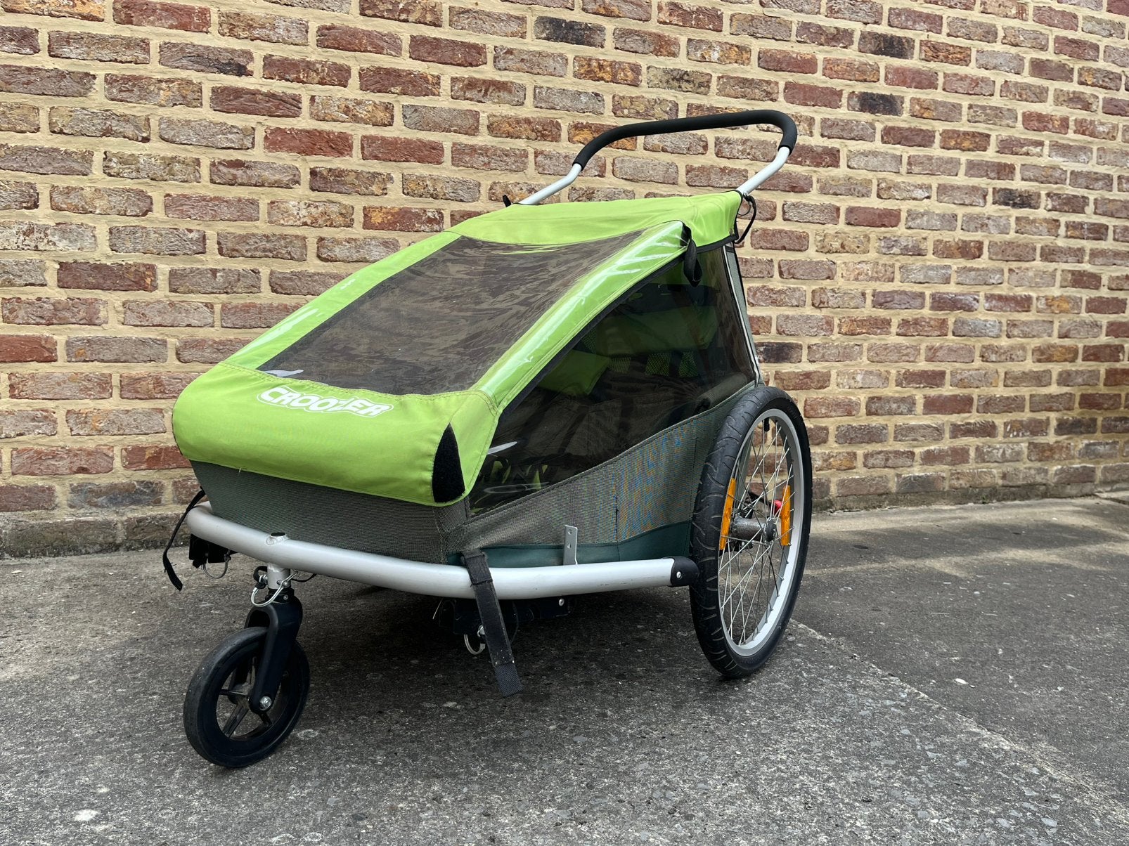 Croozer fietskar, 40 à 60 kg, Pliable, Comme neuf, Enlèvement