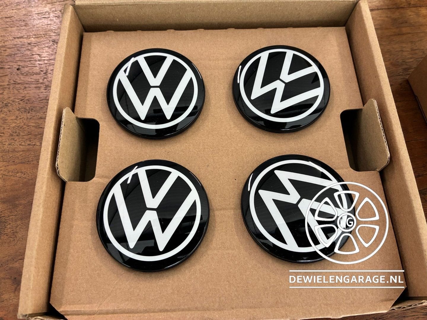 4x VW Naafkap DYNAMISCH Origineel ID.3 ID.4 ID.5 ID.BuZZ ID3, Auto-onderdelen, Ophanging en Onderstel, Nieuw, Ophalen of Verzenden