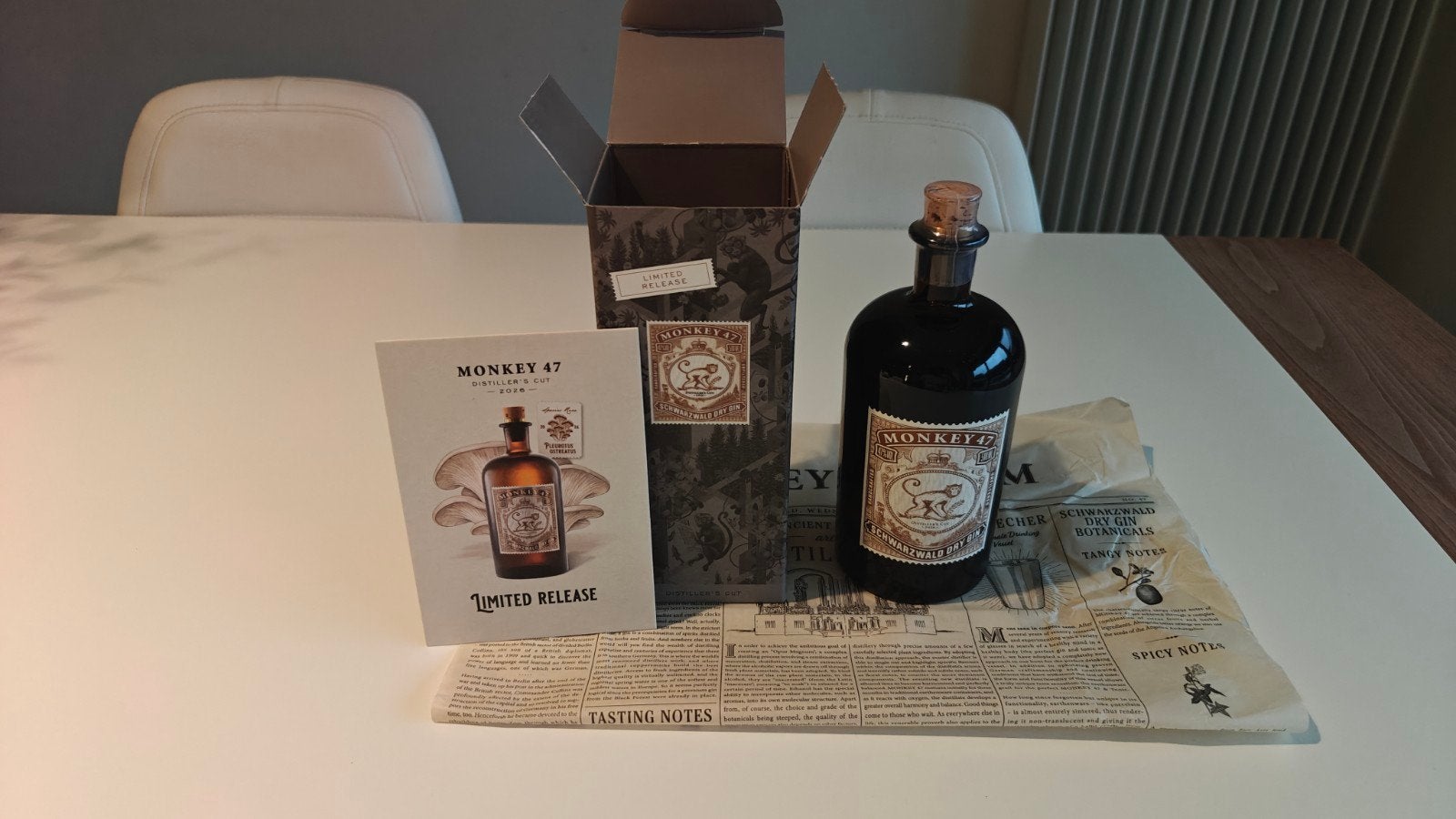 Gin Monkey 47 Distillers cut 2026!!, Ophalen of Verzenden, Nieuw