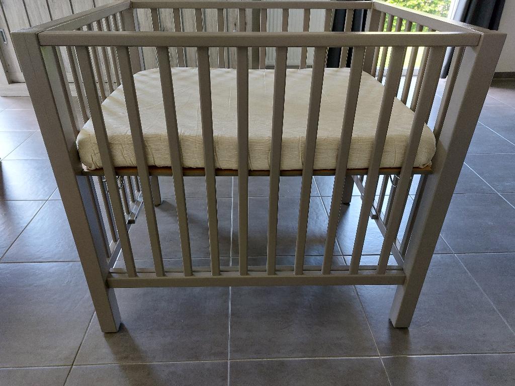 Pericles babypark met matras, matrashoes en parklegger, Ophalen, In hoogte verstelbaar