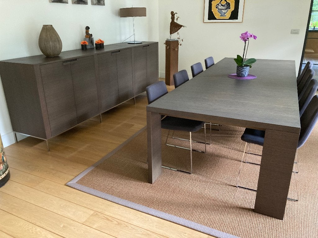 Table + dressoir B&B ITALIA - Collection Apta - MAXALTO, Modern of hedendaags DESIGN, Comme neuf, 100 à 150 cm, Enlèvement