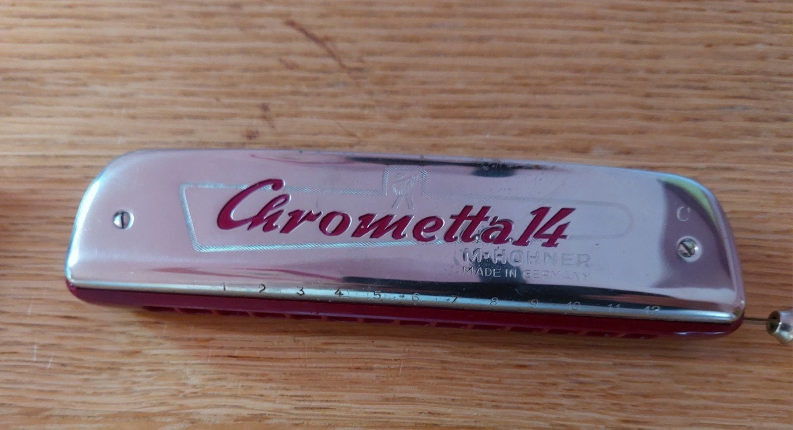 harmonica, Ophalen, Chromatisch