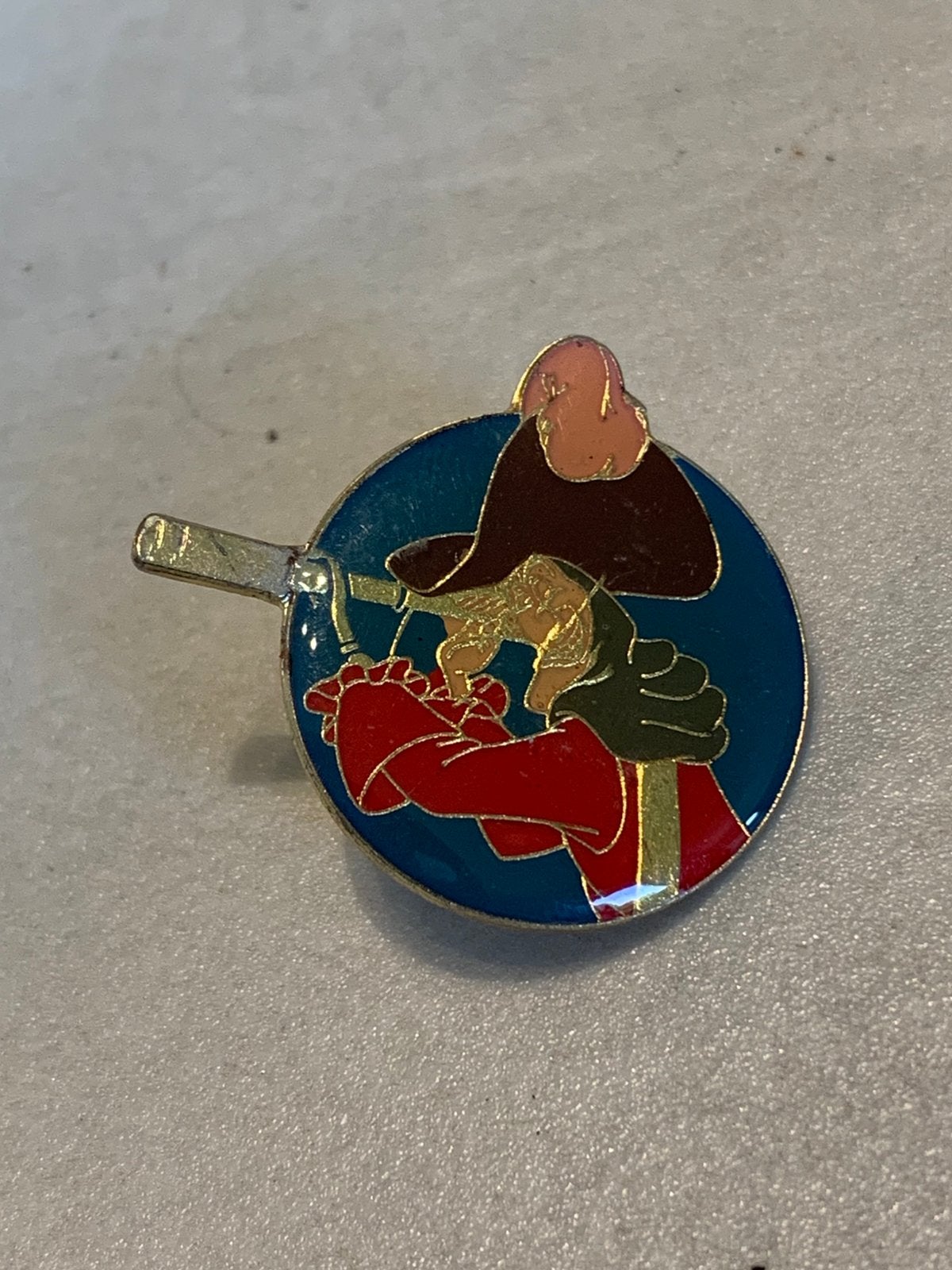 Vintage Disney Pin – Kapitein Haak, Verzamelen, Ophalen of Verzenden, Zo goed als nieuw