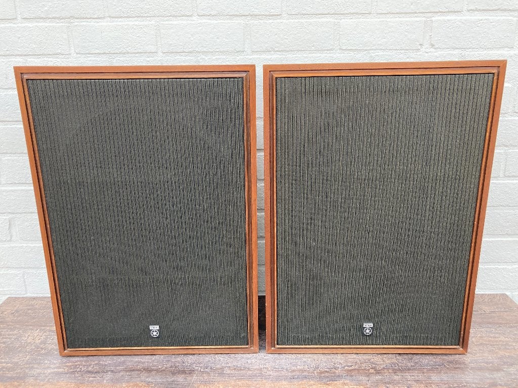 Yamaha NS-250E ns 250 mooie vintage boxen jaren 60, TV, Hi-fi & Vidéo, Yamaha, 60 à 120 watts, Comme neuf, Enlèvement
