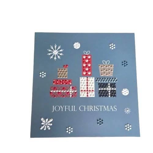 Wenskaart Kerst, Hobby en Vrije tijd, Kaarten | Zelfgemaakt, Ophalen of Verzenden, Nieuw, Kerst