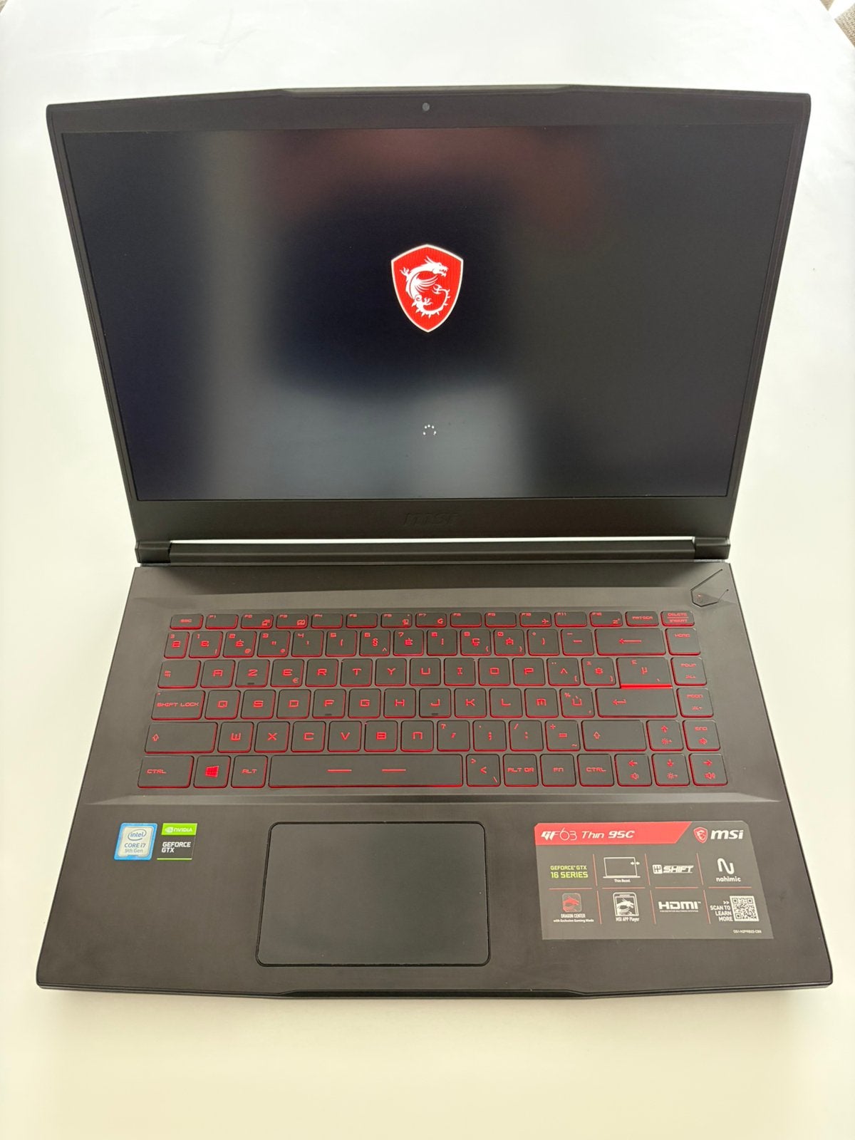 MSI GF63 Thin 9SC Gaming Laptop, Ophalen, 8 GB, Zo goed als nieuw, Gaming