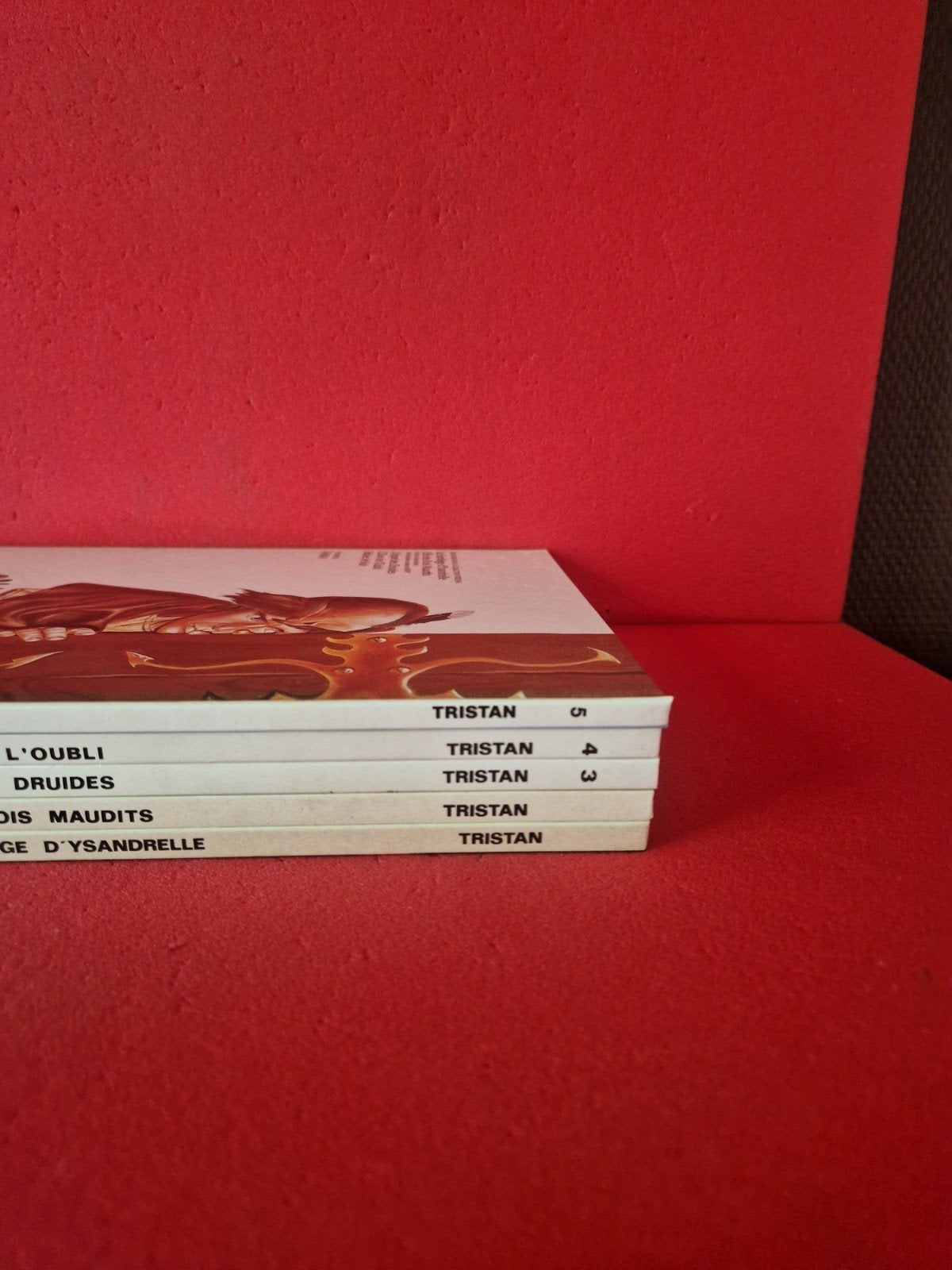 lot de 5 bd Tristan 1 à 5,EO, Enlèvement ou Envoi