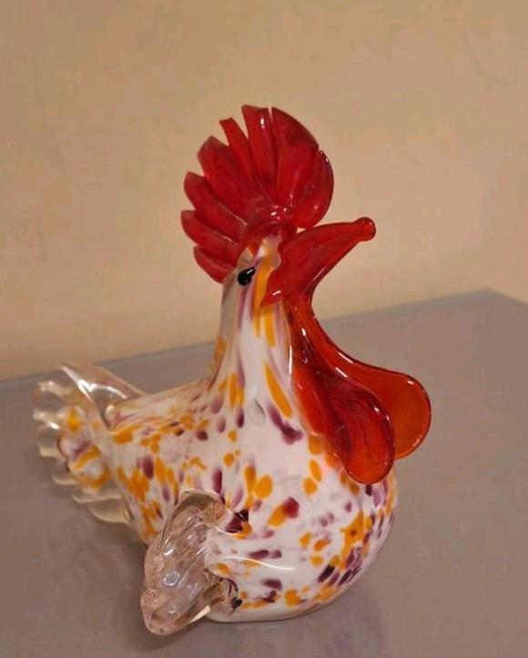 Poule en verre J-Line