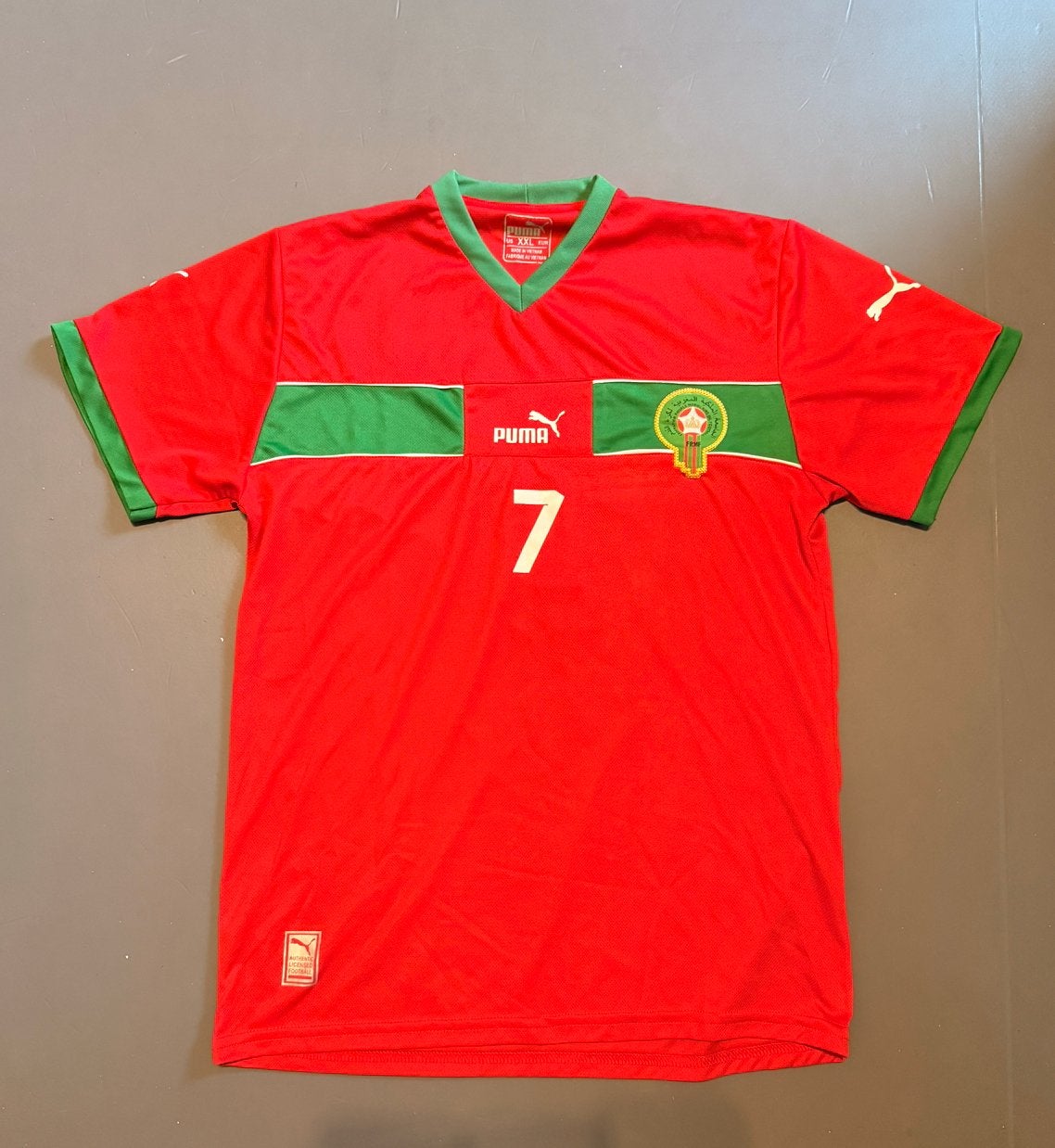 Morocco jersey, Sports & Fitness, Taille L, Enlèvement ou Envoi, Comme neuf, Maillot