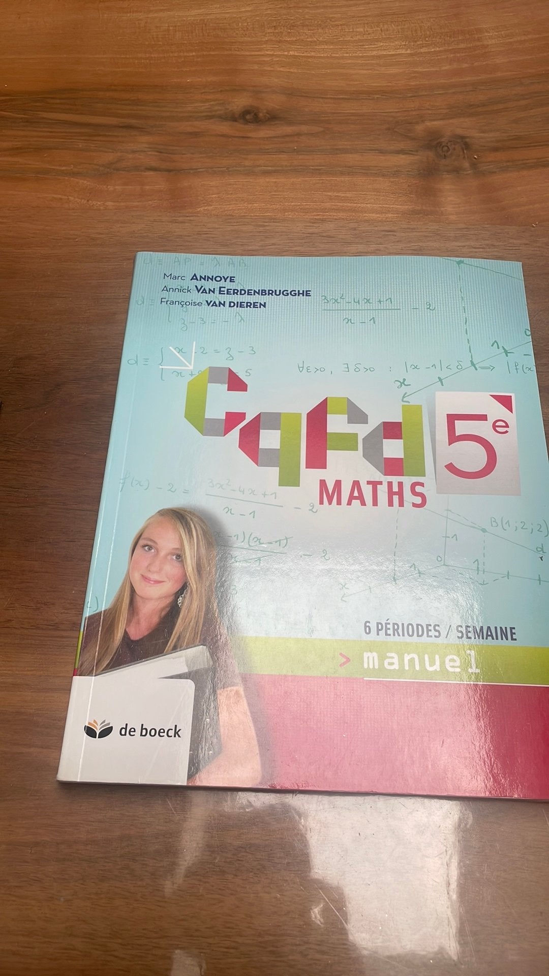 CQFD 5e 6 periodes / semaine, Enlèvement, Neuf