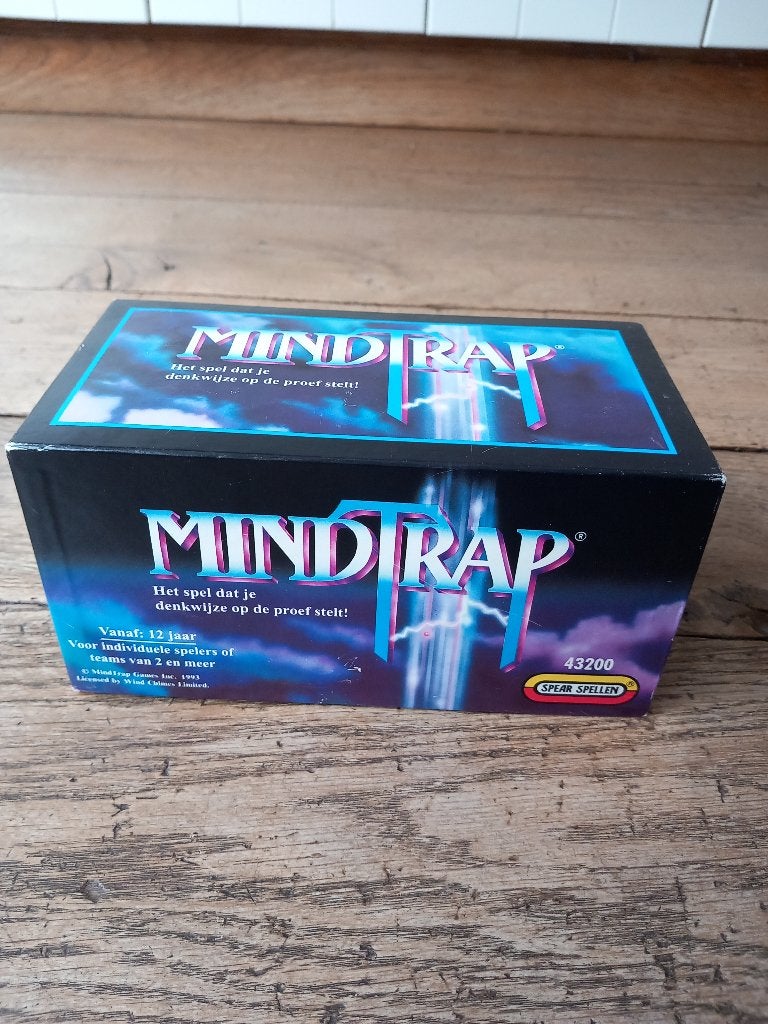 Spel Mindtrap niet gebruikt € 10,00, Hobby en Vrije tijd, Gezelschapsspellen | Overige, Ophalen of Verzenden, Zo goed als nieuw