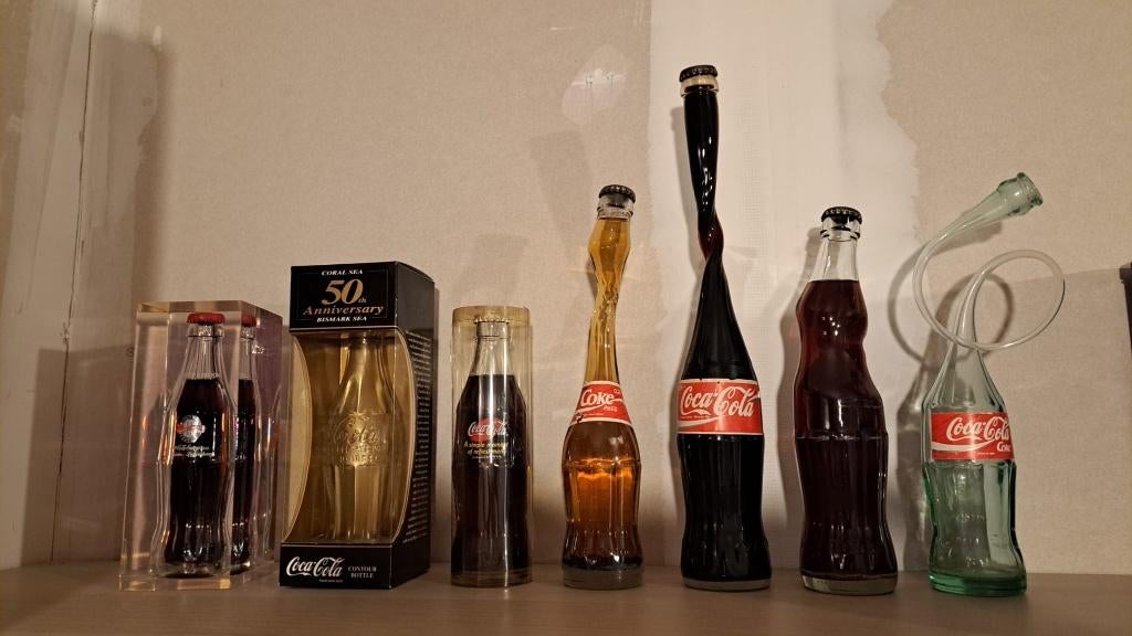Coca-cola collection de 1300 bouteilles, Enlèvement