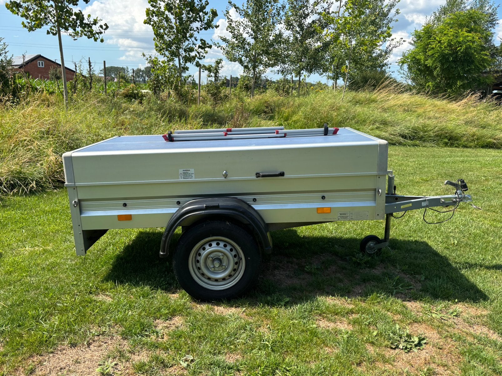 Humbaur Baggage aanhangwagen., Enlèvement, Utilisé