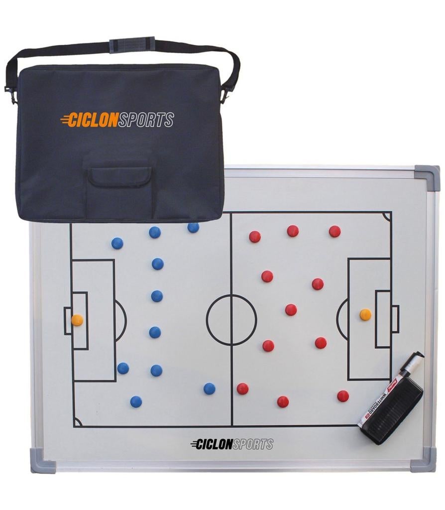Ciclón Sports Voetbal - Tactiekbord 60 x 90 cm - Magnetisch, Verzamelen, Ophalen, Zo goed als nieuw