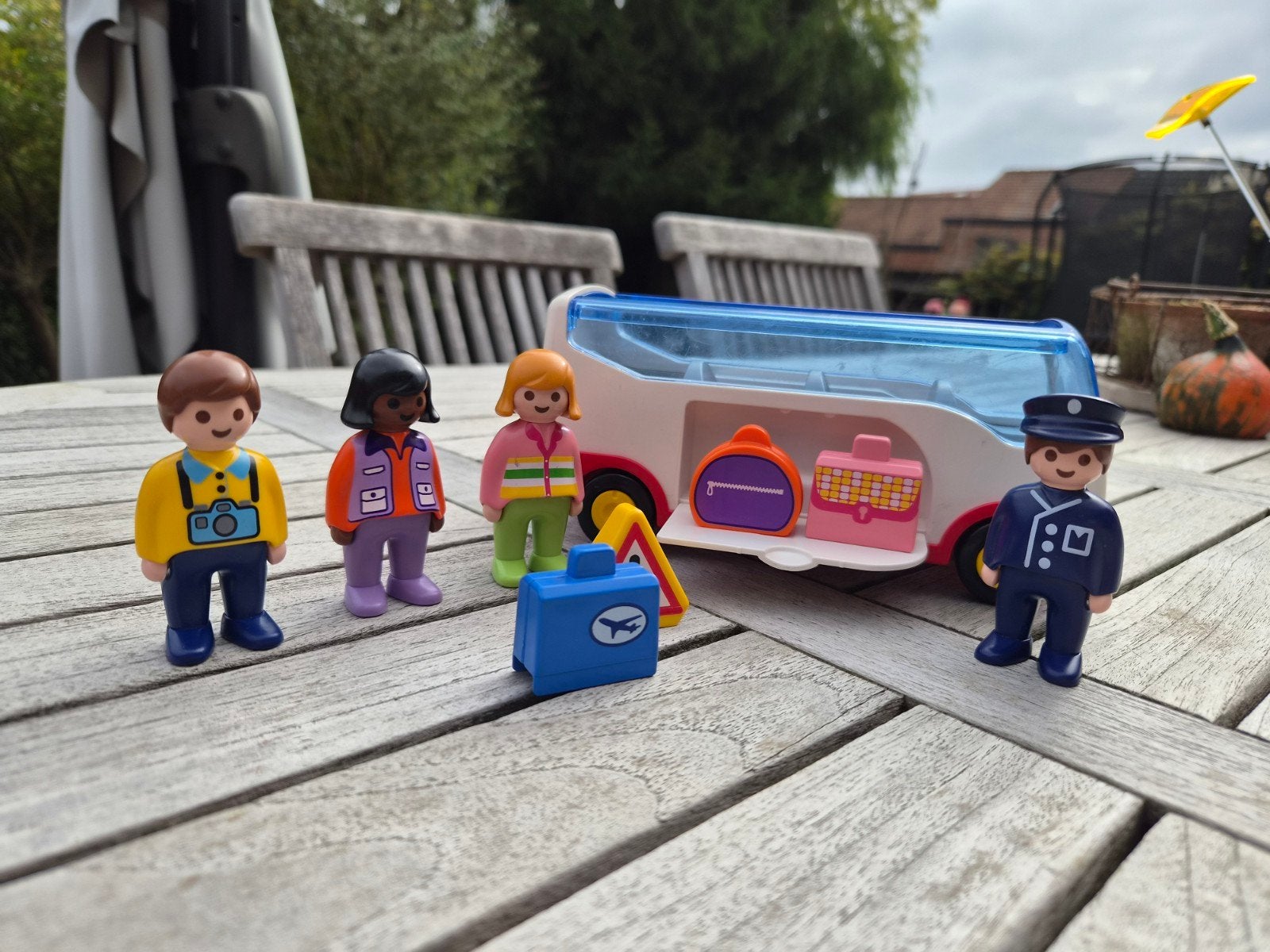 Playmobil 123 autobus, Ophalen, Complete set, Voertuig, 1.2.3