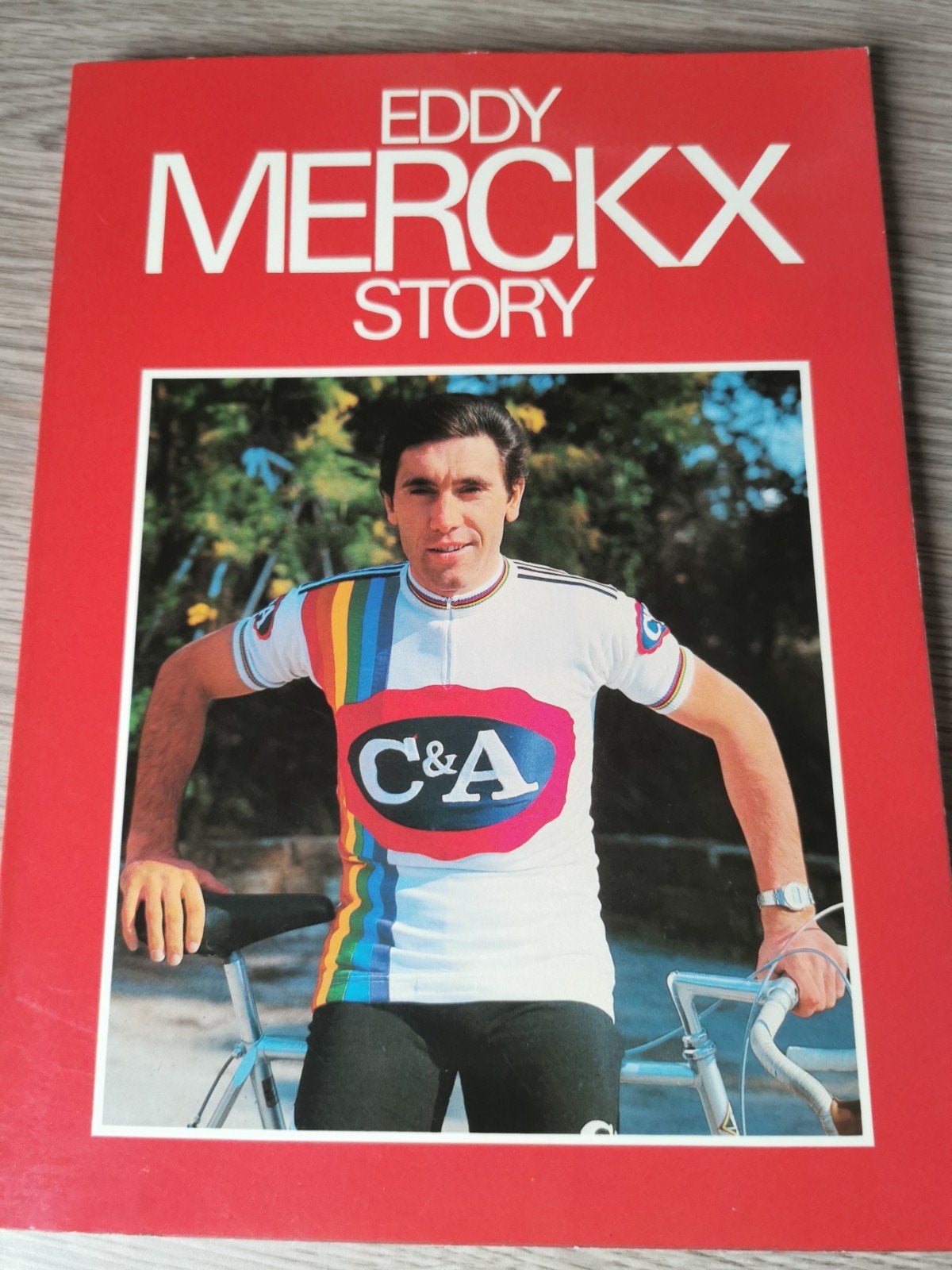 Boek Eddy Merckx Story, Ophalen