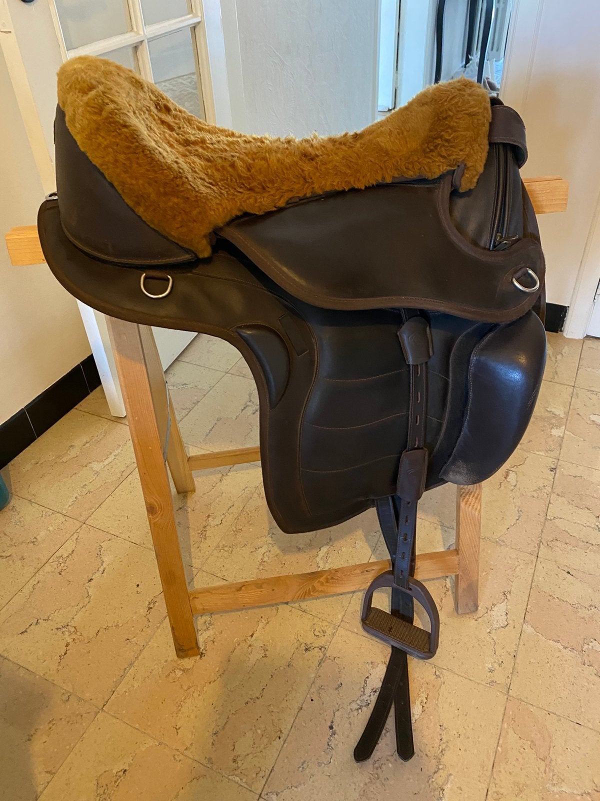 Edix Libre boomloos zadel, Animaux & Accessoires, Chevaux & Poneys | Selles, Enlèvement, Utilisé, Edix