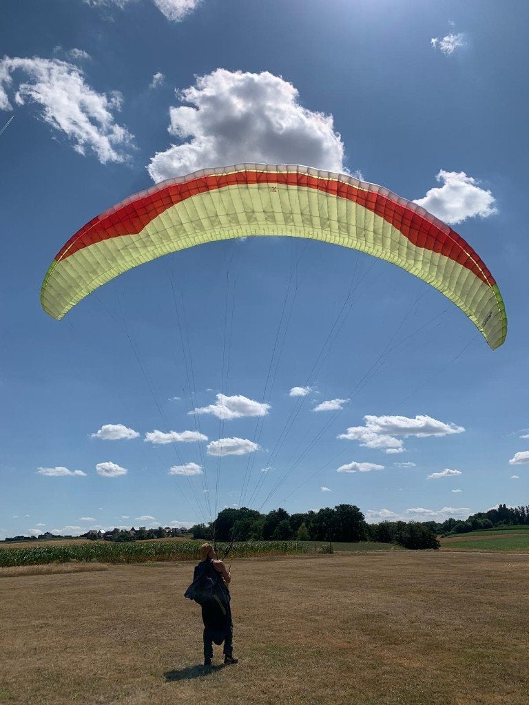 voile parapente, Enlèvement ou Envoi, Comme neuf, Parapente complet