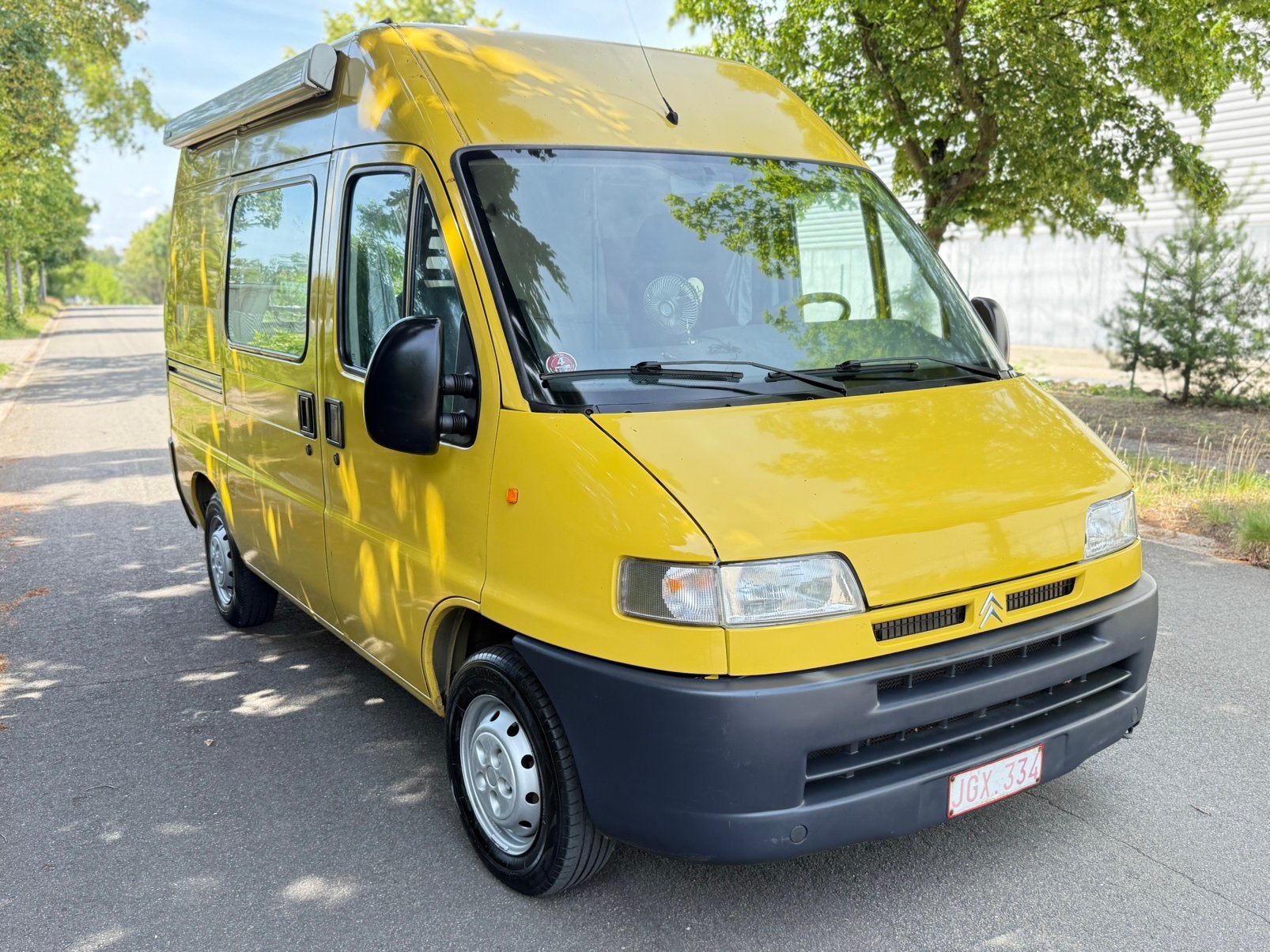 Campervan Citroen Jumper 1.9D Met 139.000Km Gekeurd vv Top, Caravans en Kamperen, Mobilhomes, Particulier, tot en met 2, Buscamper of Camperbus
