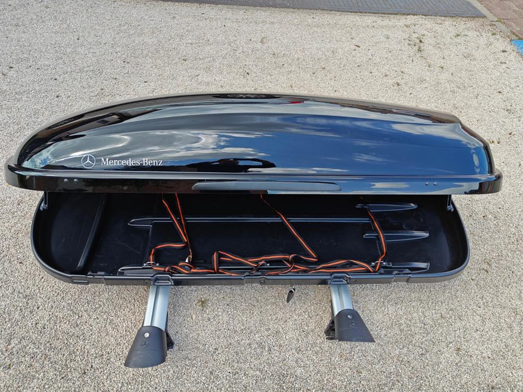Mercedes C klasse S206 dakkoffer en relingdragers dakbox 400, Auto diversen, Dakkoffers, Ophalen, Zo goed als nieuw