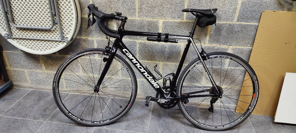Cannondale SuperSix EVO carbon 105 taille 56, Fietsen en Brommers, Gebruikt, Velgrem, 53 tot 57 cm, Ophalen