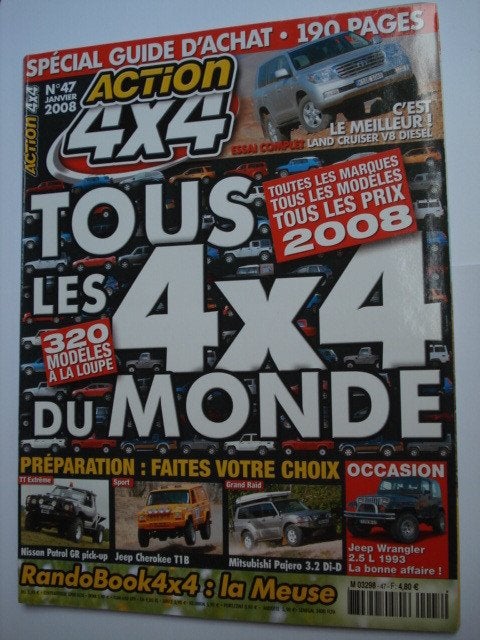 Action 4x4 47 Tous les 4x4 du monde, Livres, Autos | Brochures & Magazines, Envoi, Comme neuf, Général