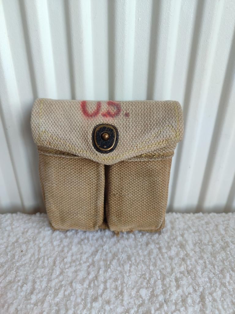 Porte chargeur British made us ww2 complet, Collections, Objets militaires | Seconde Guerre mondiale