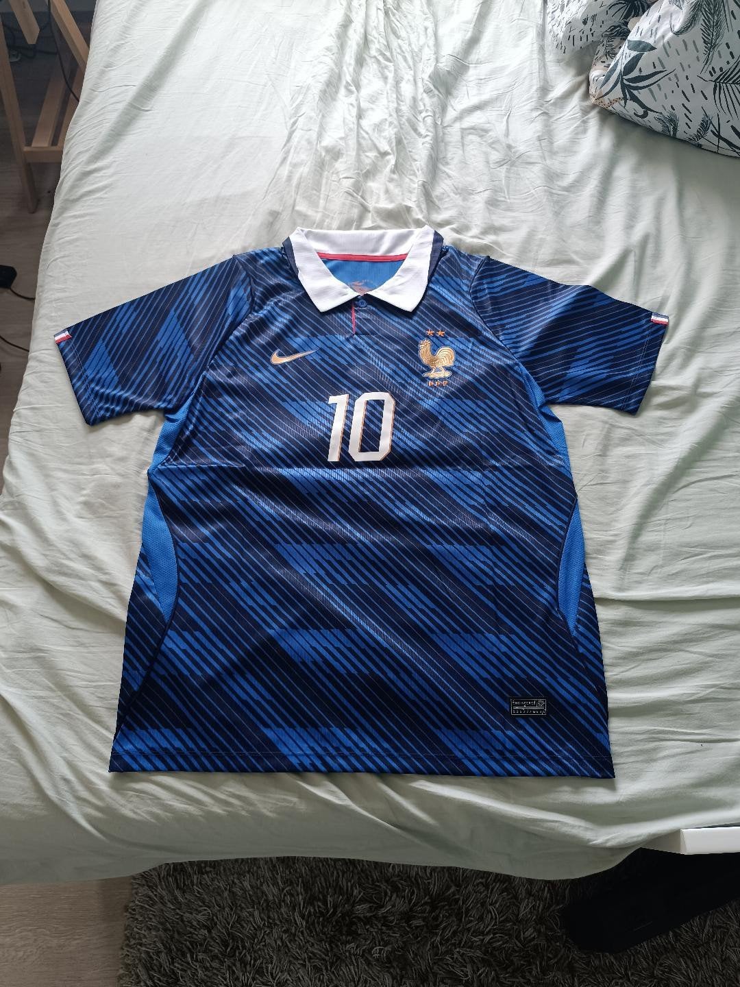 Maillot domicile France Mbappé pour la Coupe du Monde 2026 #, Enlèvement ou Envoi, Nike, Bleu, Taille 48/50 (M)
