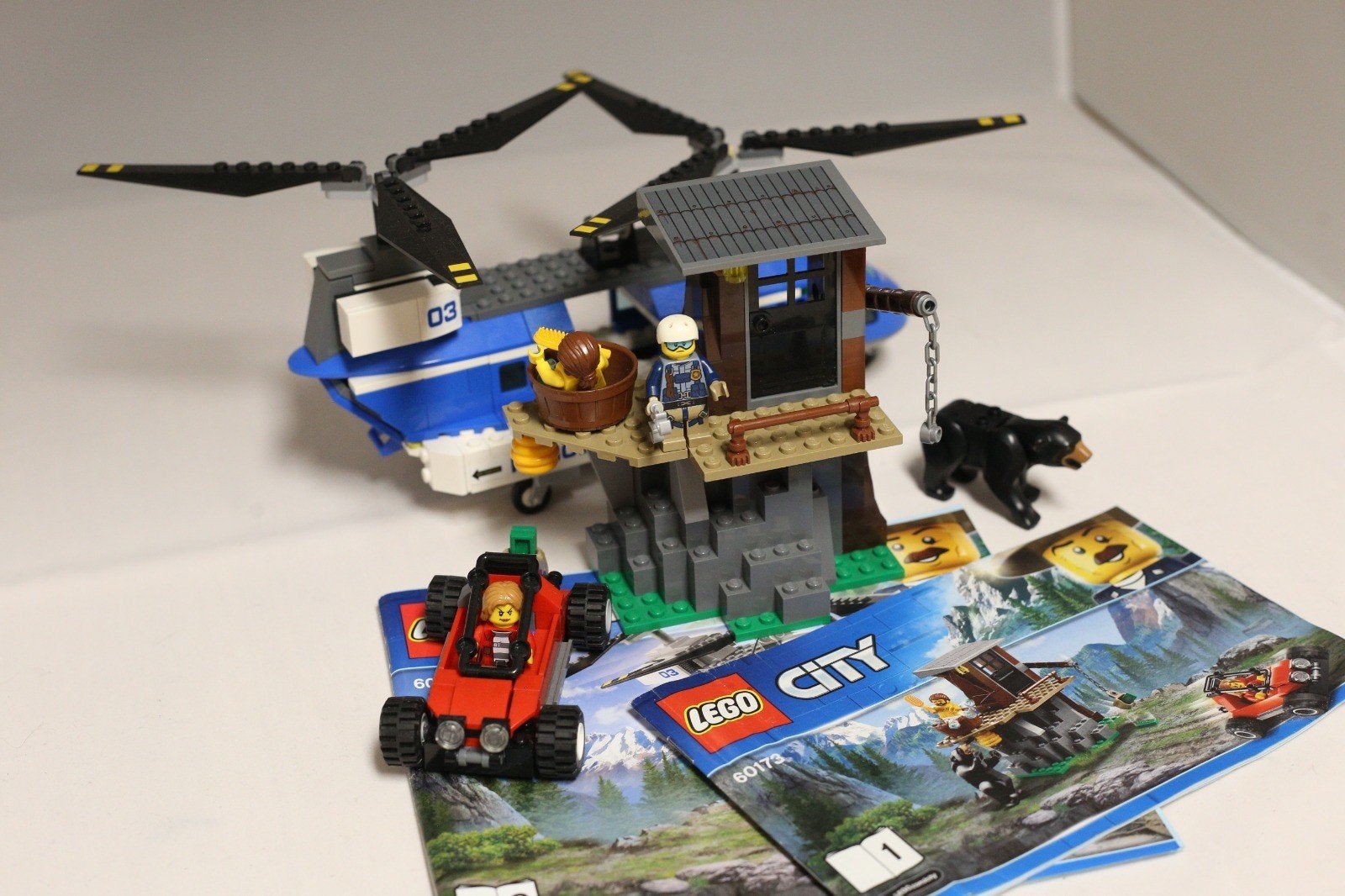 Bergarristatie, Ophalen, City, Lego, Zo goed als nieuw