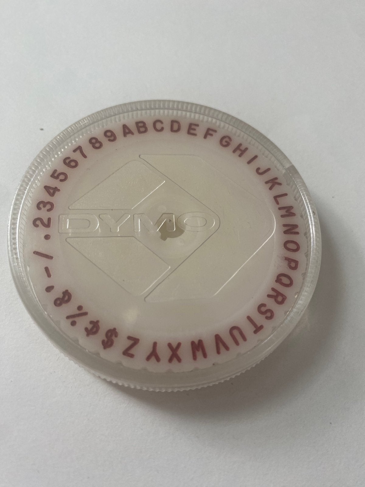 Roue à lettres vintage pour pince à relief DYMO American 150, Enlèvement ou Envoi, Neuf