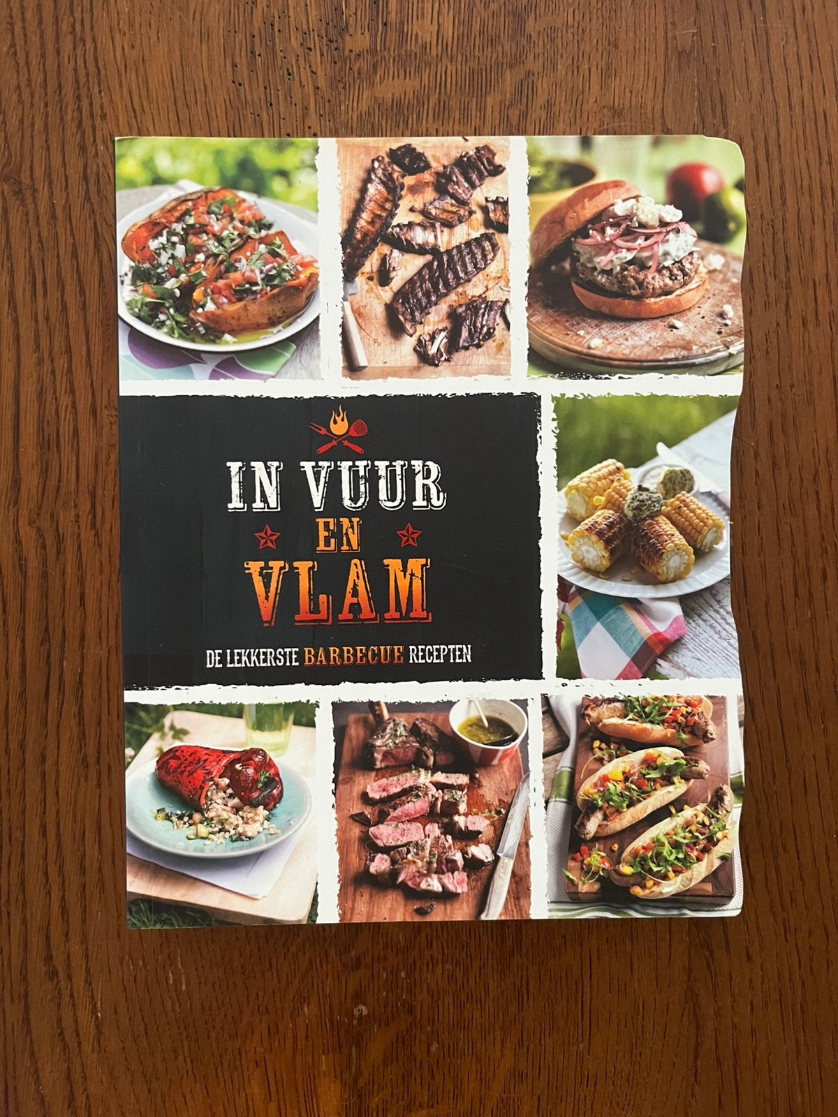 In vuur en vlam, de lekkerste barbecue recepten, Boeken, Ophalen, Zo goed als nieuw