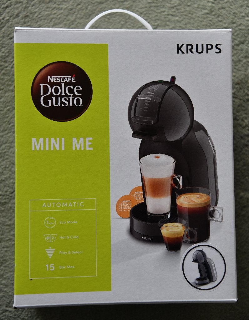 NEUF: Krups NESCAFÉ Dolce Gusto Mini Me Gris-Jamais utilisé, Enlèvement, Neuf