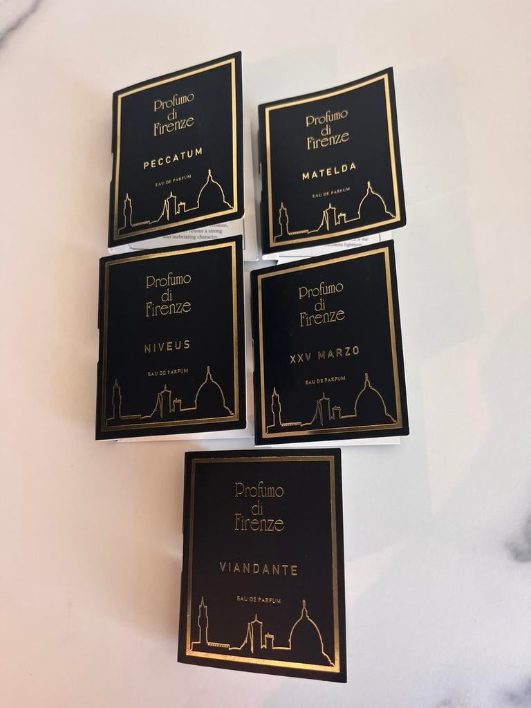 Profumo di Firenze - discovery set 5x2 ml Edp, Ophalen of Verzenden, Zo goed als nieuw