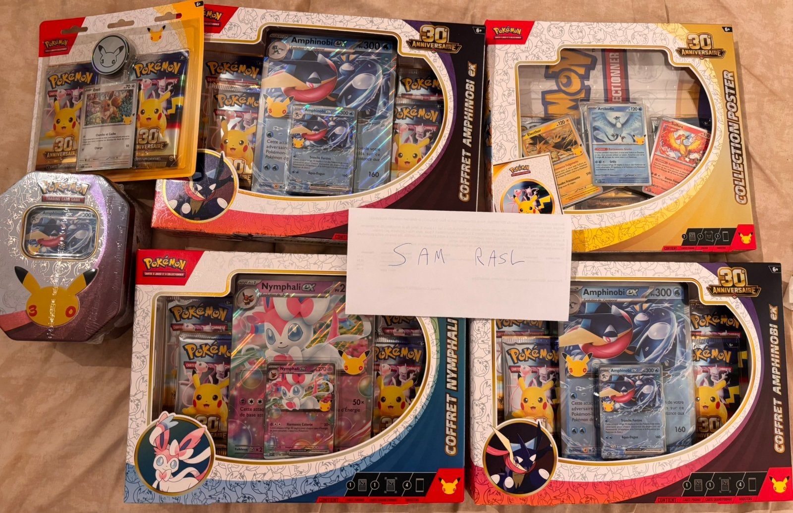Items Pokémon 30 ans, Kinderen en Baby's, Ophalen, Zo goed als nieuw