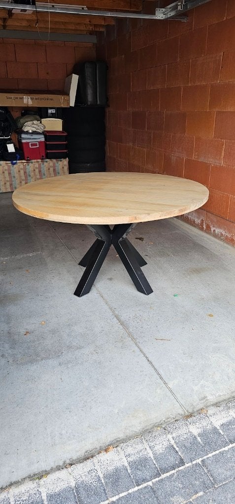 Ronde Tafel, Ophalen, Zo goed als nieuw, Overige houtsoorten