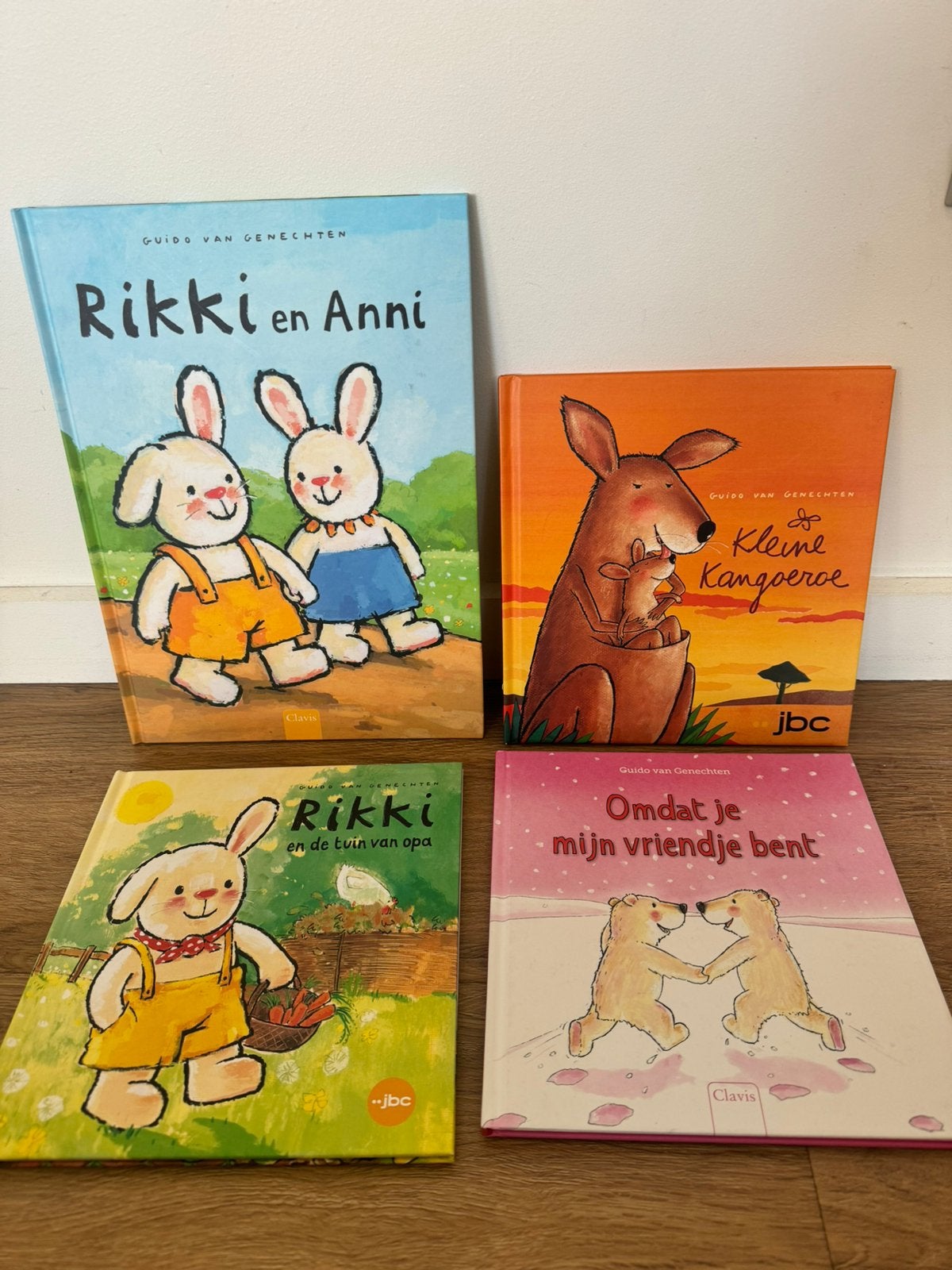 4 boekjes van Guido van Genechten, Livres, Enlèvement ou Envoi, Comme neuf