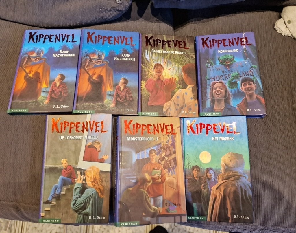 Kippenvel boeken, Boeken, Ophalen, Gelezen, R.L. Stine, Fictie