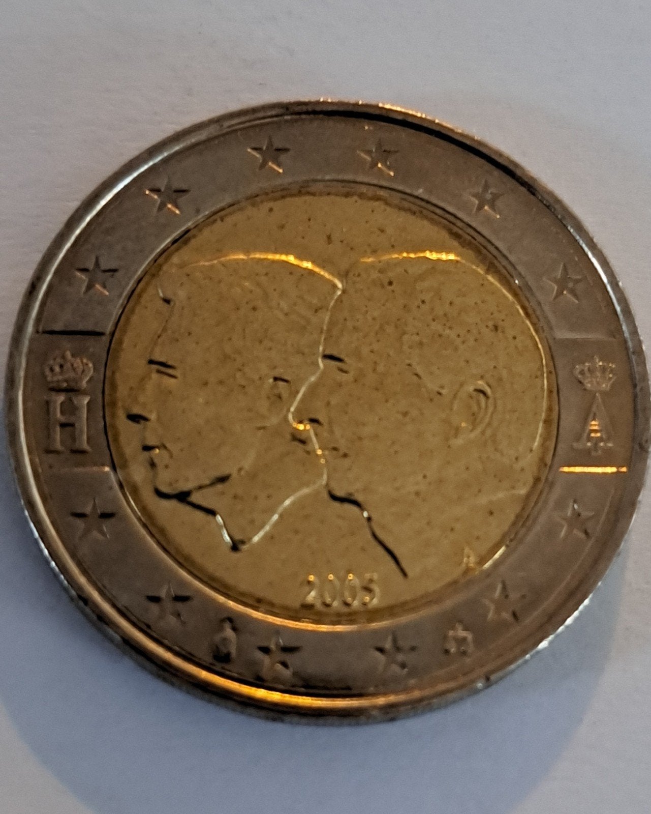 Belgische herdenkingsmunt , 2eruostuk, Postzegels en Munten, Ophalen of Verzenden, België, 2 euro, Losse munt
