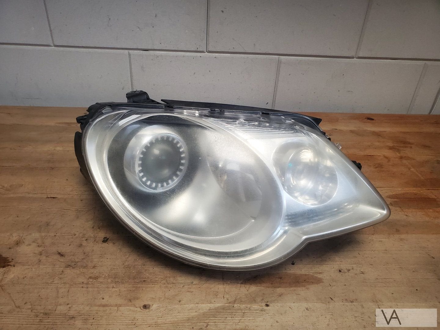 VW Volkswagen Eos 2005 -2011 xenon koplamp rechts met module, Gebruikt, -, Volkswagen, -