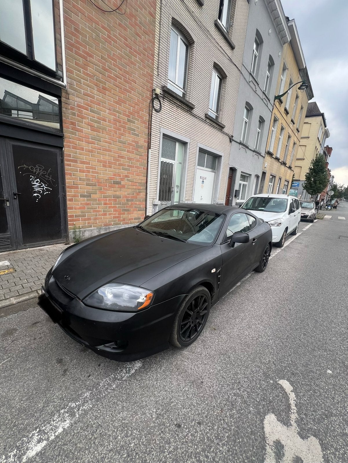 Hyundai coupe 1.6 2006 essense, Cuir, Achat, Boîte manuelle, Noir