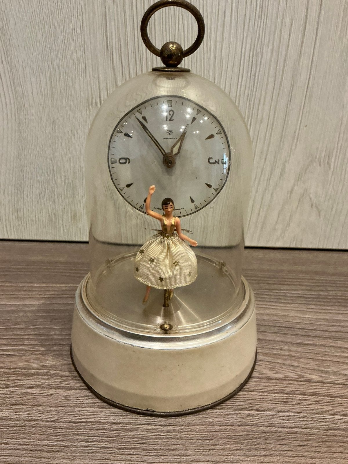 Junghans ballerina klokje met muziekdoos, Ophalen of Verzenden