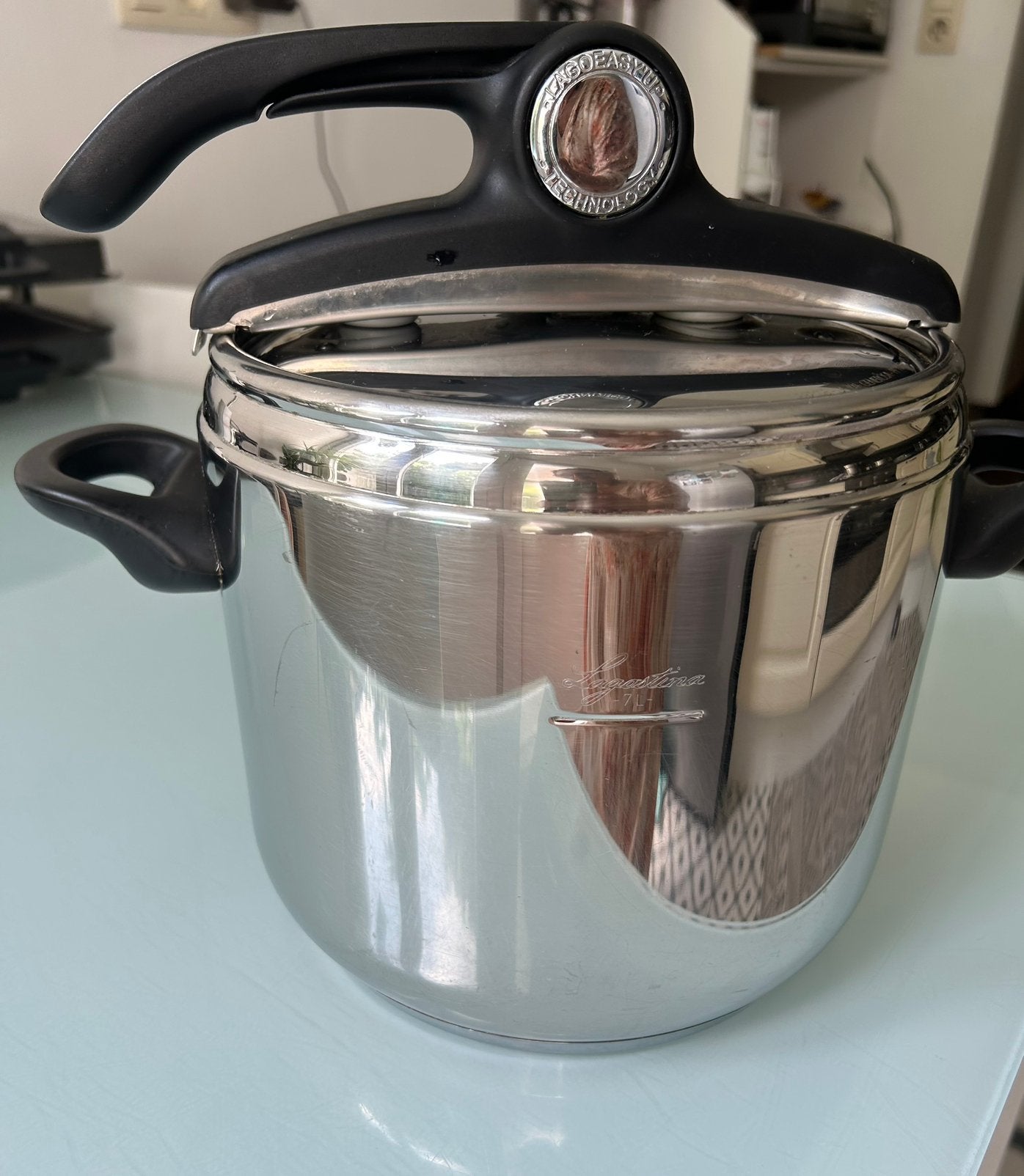 Cocotte minute lagostina 6L, Maison & Meubles, Enlèvement, Comme neuf, Cocotte