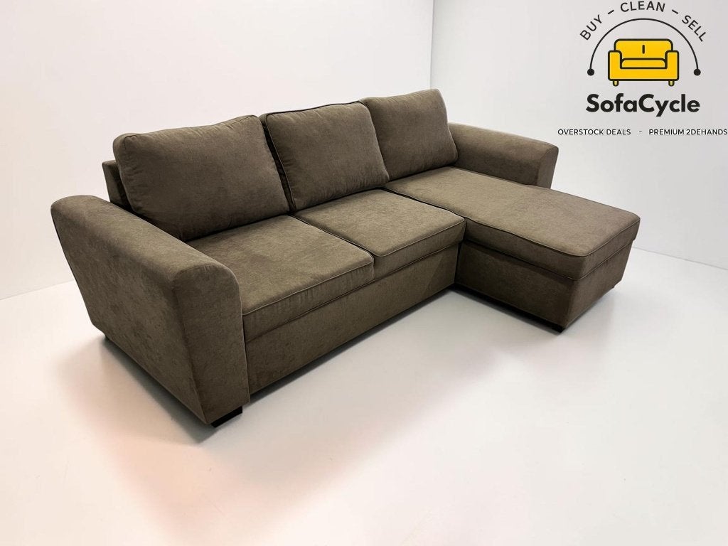Siège d'angle, fonction couchage, étui de rangement— neuf