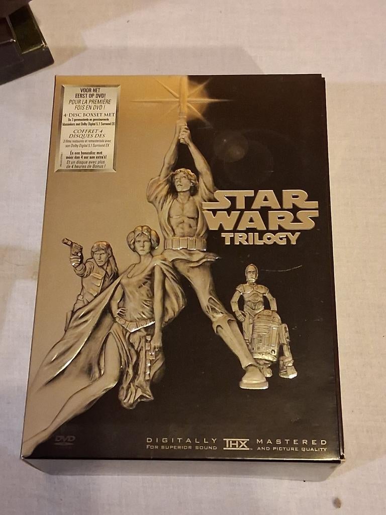 Dvd-box Star wars trilogy, Boxset, Ophalen of Verzenden, Zo goed als nieuw, Science Fiction