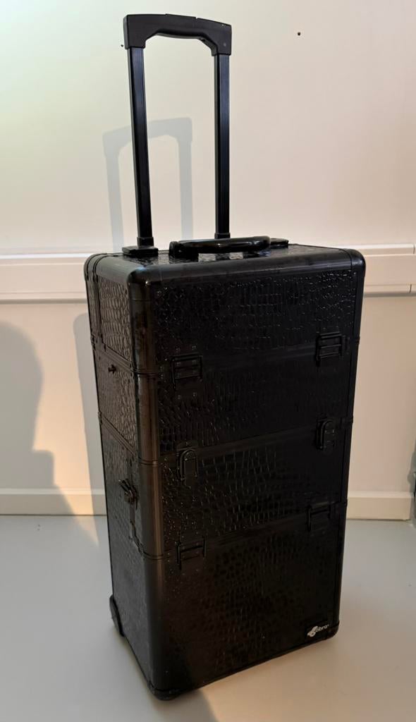 Valise à roulettes 2 en 1 Cobra pour maquilleuse ou manucure, 35 à 45 cm, 70 cm ou plus, Enlèvement, Utilisé