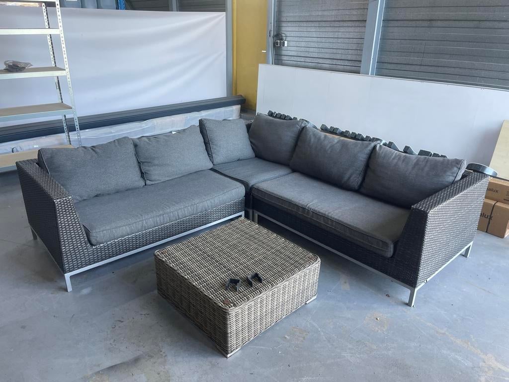LOUNGESET ZGAN!!, Tuin en Terras, Tuinsets en Loungesets, Ophalen, Zo goed als nieuw, Loungeset
